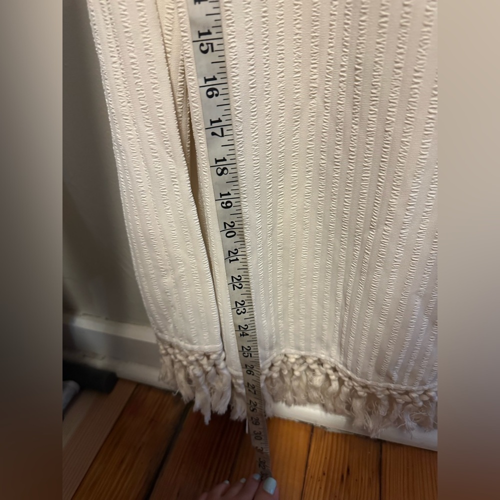 Fore White Tassel Jumpsuit - large - Picture 9 of 14